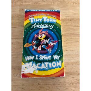 Tiny Toon Adventures "How I Spent My Vacation" VHS Vintage Flim1992 Movie